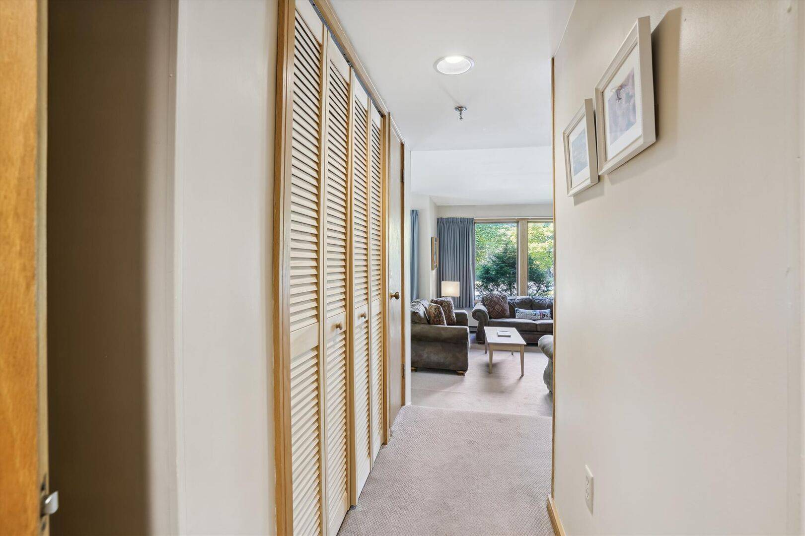 Hallway to Living Area