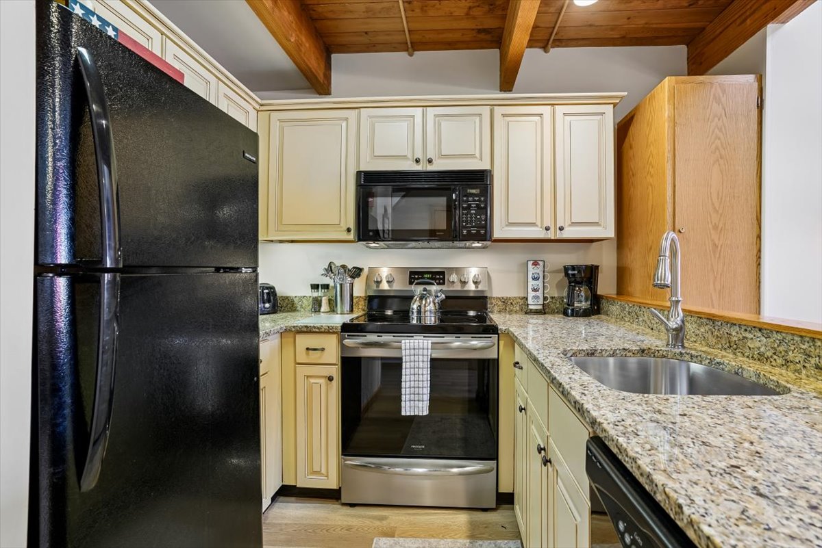 A Kitchen with Mountain Character