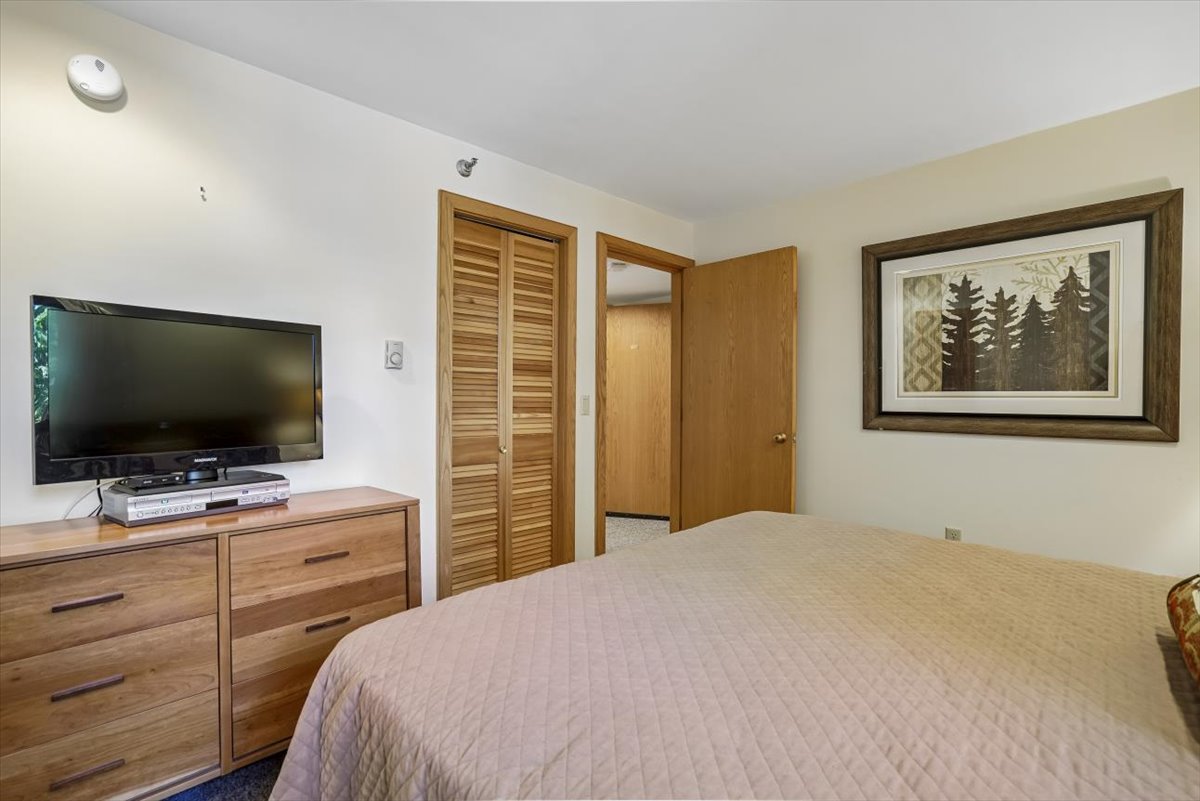 King Bedroom with TV