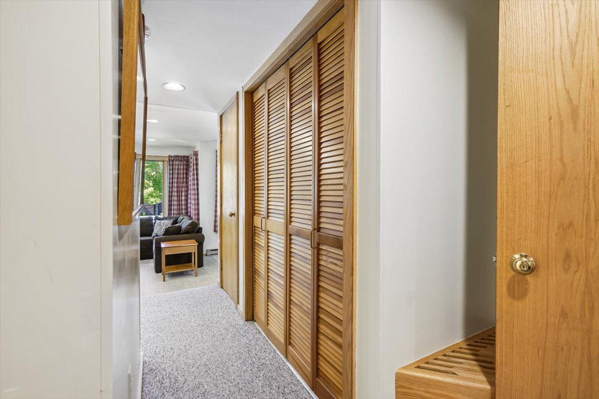 Hallway with Ample Storage