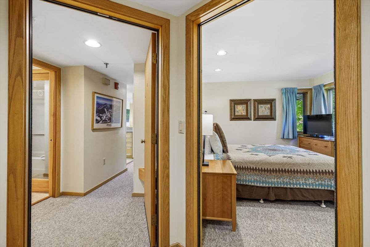 Bedroom and Hallway