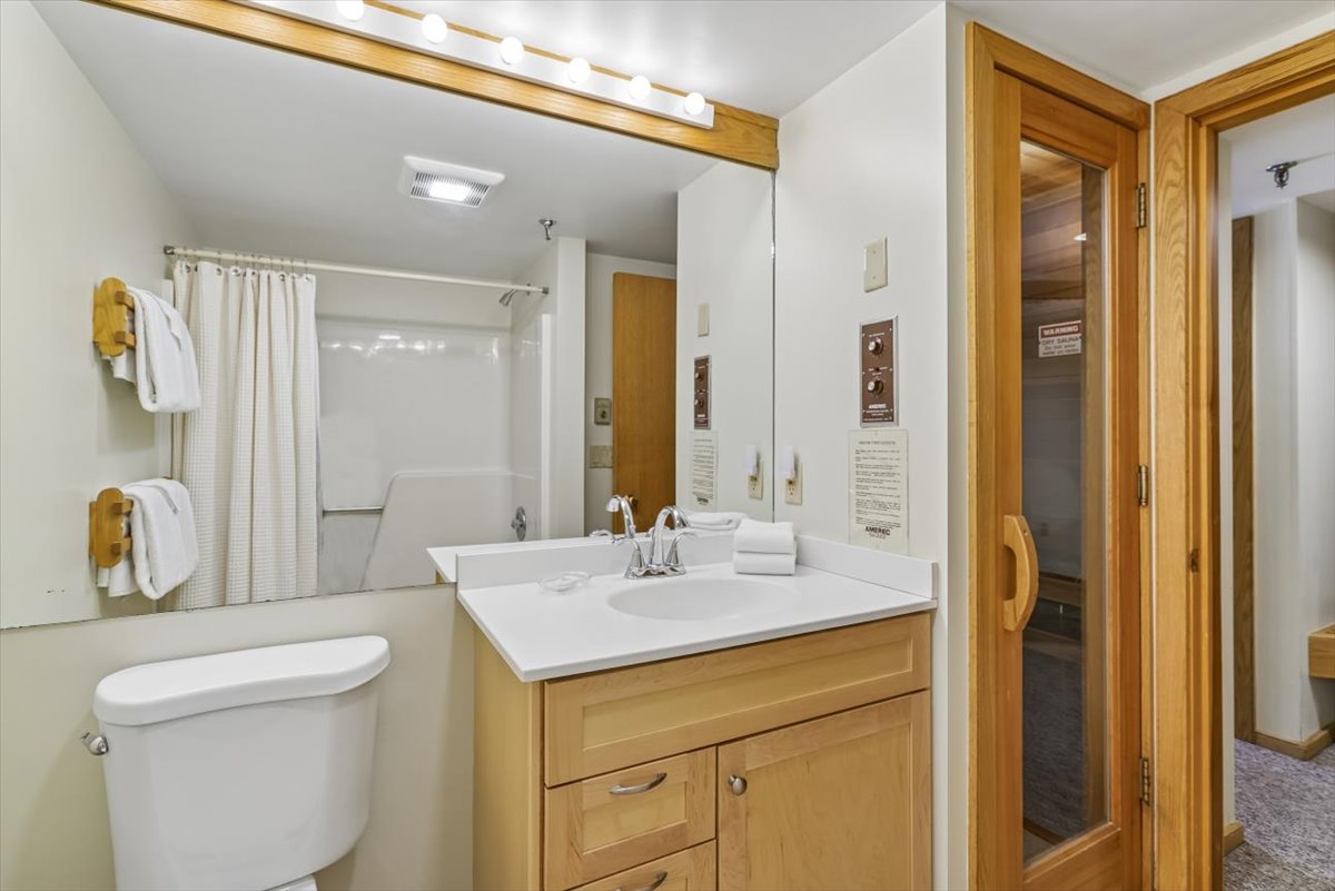 Bathroom with Private Sauna