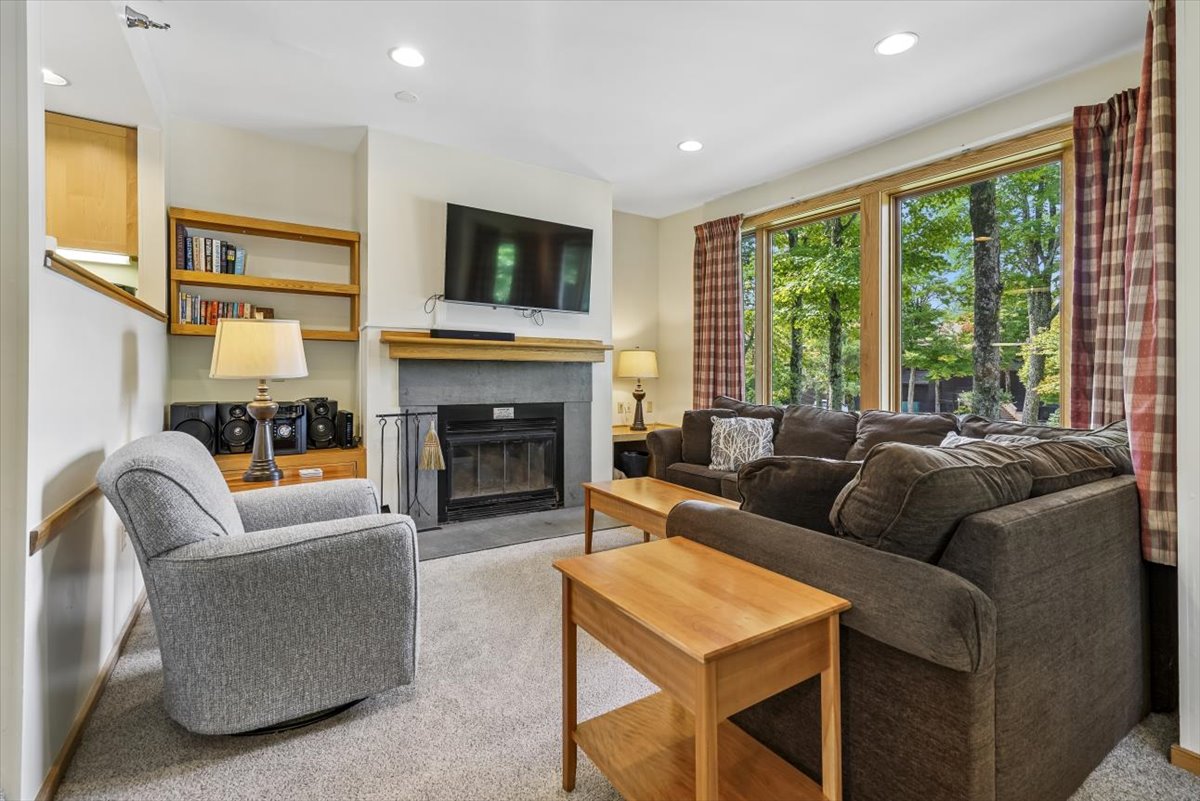 Comfortable Fireside Living Room