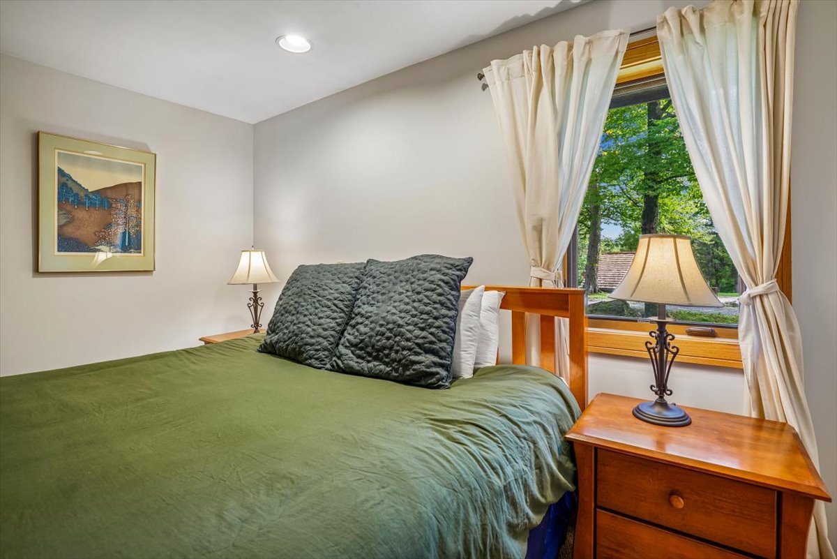 Bedroom with Wooded View
