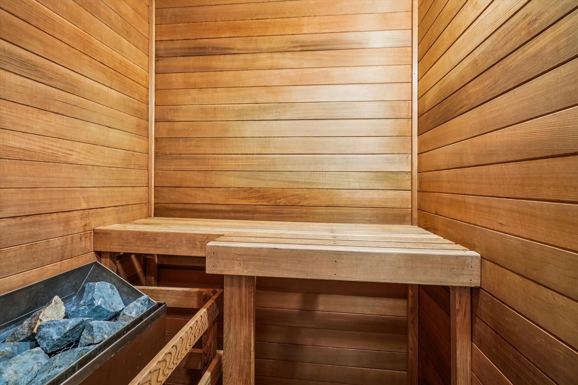 Your Private Sauna Awaits