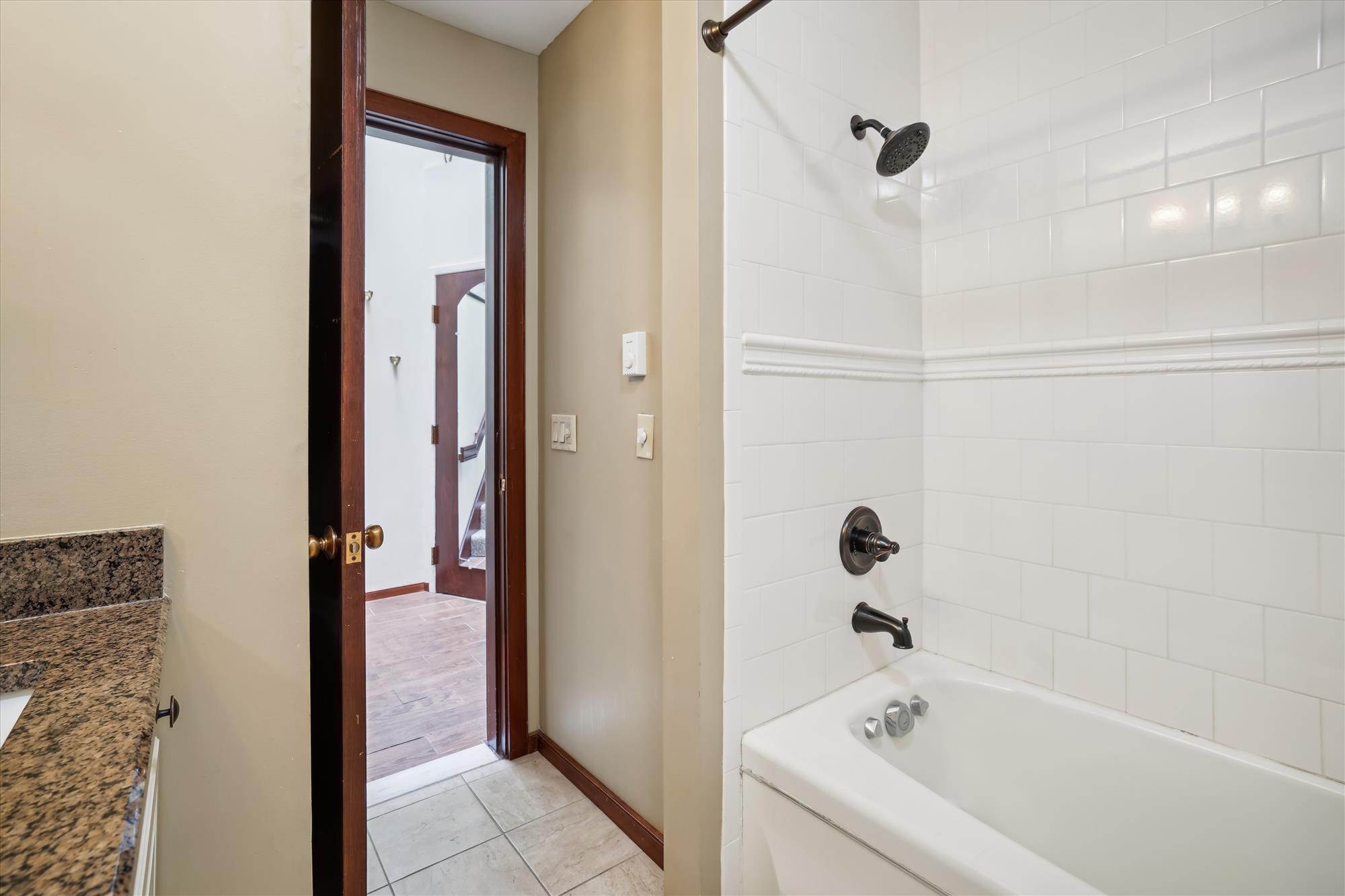 Tub and Shower Combination
