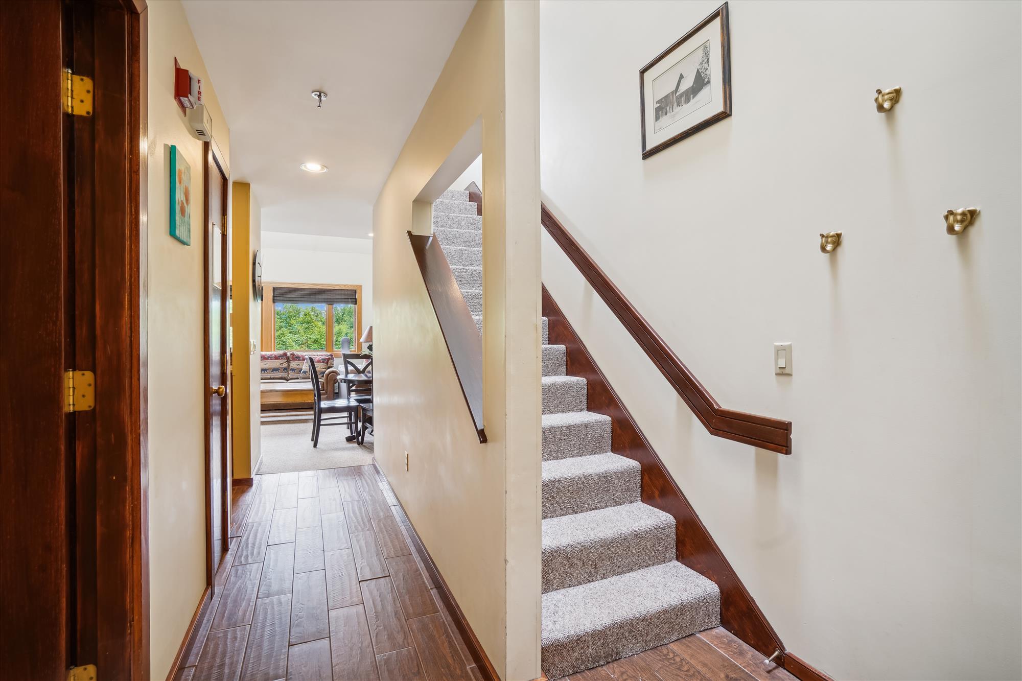 Stairway to the Loft Bedroom