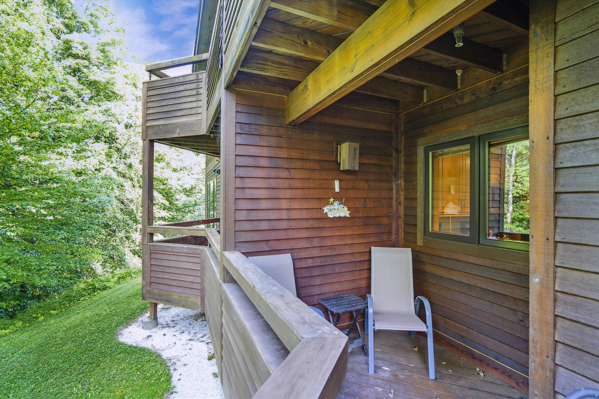 Private Covered Balcony
