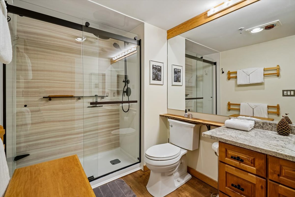 Updated Walk-In Shower