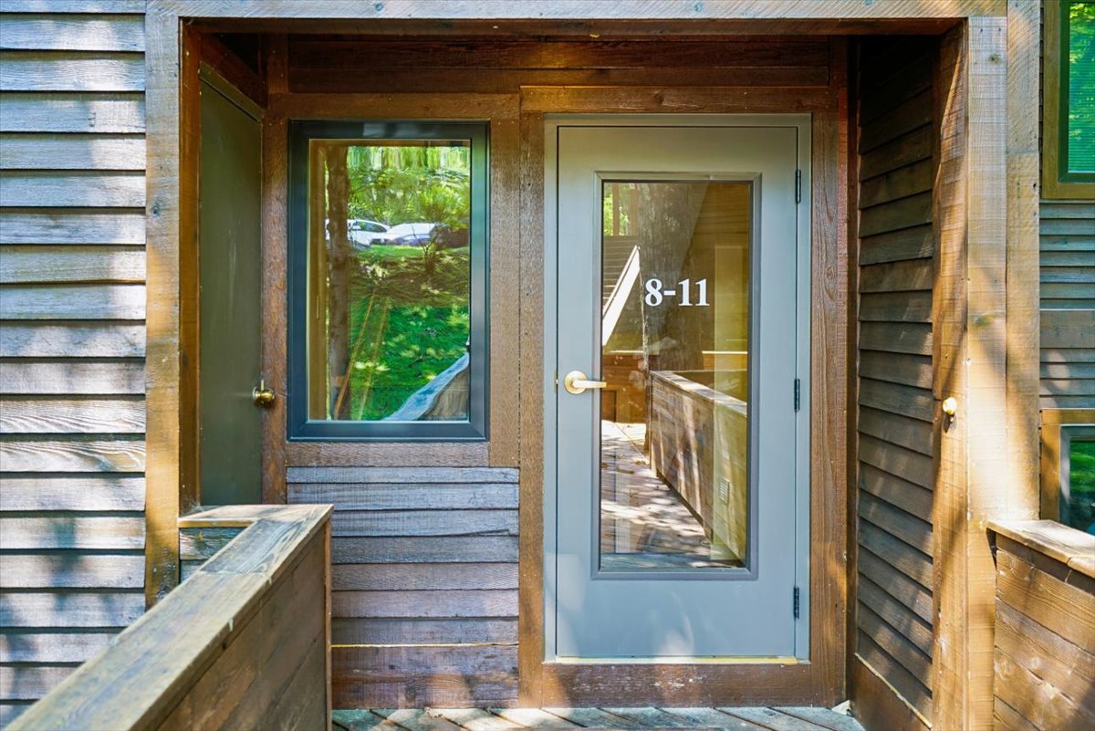 Covered Walkway to Your Condo