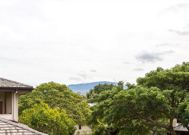 View from your master bedroom lanai.