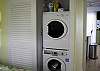 Full size washer/dryer in unit