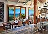 Prepare your meals while enjoying the serene ocean view