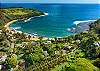 Aeriel view of Moloaa Bay