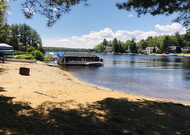 Balmoral Cottage with Private Beach and Dock on Lake Winnipesaukee - At ...