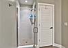 Large walk-in shower in bathroom 2