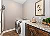 The Laundry Room includes a front loading washer and dryer so you can wash your clothes during your stay if desired.