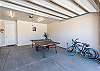 We have included a ping pong table and bikes for you to enjoy during your stay in our home. 