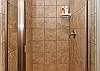 Relax after a long day of adventures in this spacious walk-in shower.