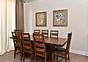 Share memories and stories while enjoying a family style meal around the Dining Table.