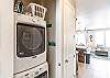 This home includes a washer and dryer to accommodate all your needs. 