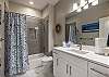 Gorgeous Bathroom 2 is located on the main level and includes a tub/shower combo.