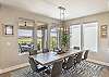 Share memories and stories while enjoying a family style meal around the Dining Table.