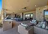 With plenty, of outdoor seating you are sure to enjoy grilling your favorite dish on the BBQ and dinner under the stars on this beautiful back patio area.