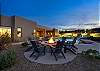 This firepit area is the perfect place to enjoy the weather of St. George!