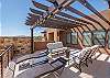 The Patio Deck is a spacious area to entertain guests while enjoying the beautiful surrounding landscapes of Snow Canyon State Park