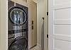 This home includes a washer and dryer to accommodate all your needs. 