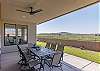 Enjoy the gorgeous view of the golf course from your back patio. 