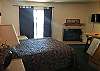 Bed in Living Area