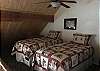 Upstairs Loft Twin Beds