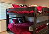 Queen bunk bed  (queen over queen)