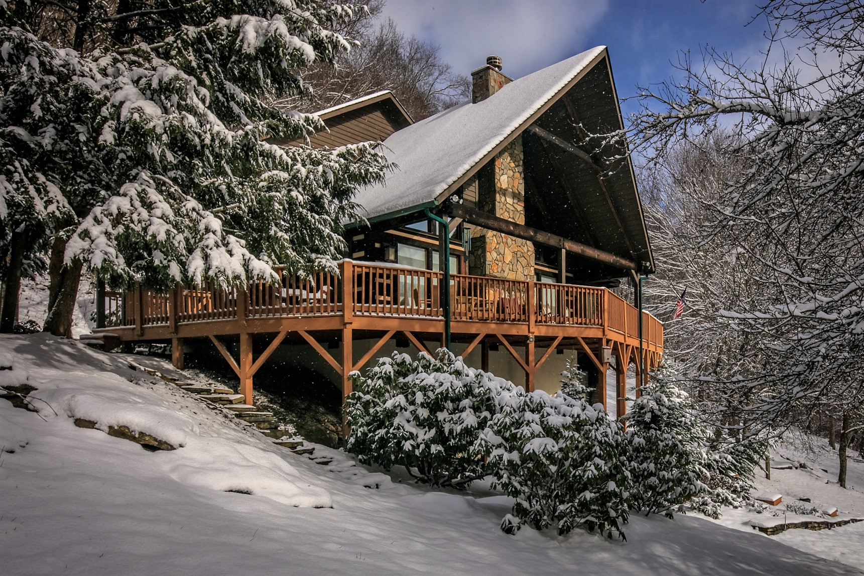 Starry Night Log Cabin Rentals