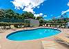 Lokelani’s private pool with shower and sun shelter.