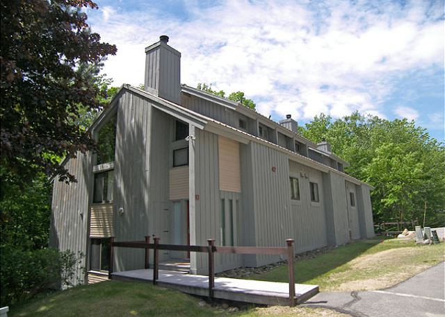 Exterior of townhouse.