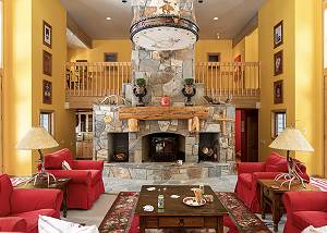 Great Room- Wood Fire Place
