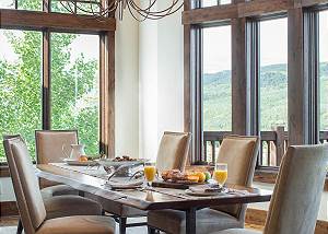 Dining Area - Table Space and Area Windows 