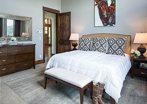 Master Bedroom - King Bed and Dresser 