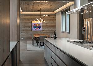 Kitchen and Dining Area - Long View 