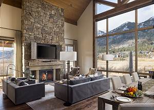 Living Room - Massive windows with sweeping views