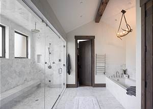 Master Bathroom- Large Shower 