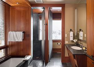 Guest Bath 2 - Attached bath with separate shower and soaking tu