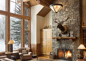 Great Room - Cozy up by the fire