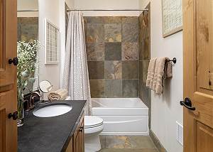 Guest Bath - Shared with king guest room and bunkroom