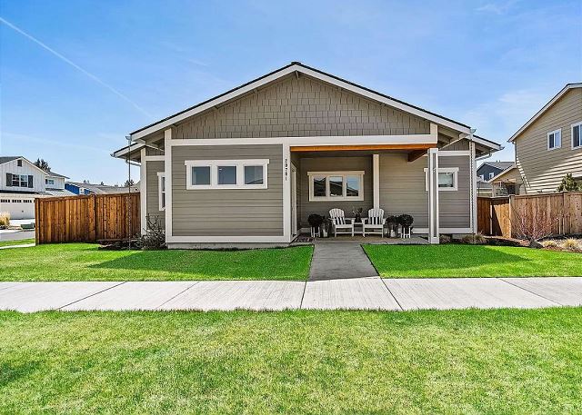 New Single-level Modern Farmhouse Style Home with Abundant Light, Garage