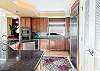 The kitchen is equipped with upscale appliances and is also fully stocked with all items needed for preparing meals during your stay.
