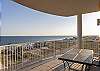 Enjoy gorgeous 9th floor views from the balcony.